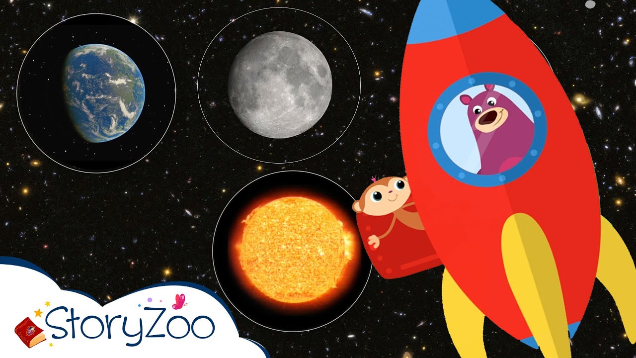StoryZoo | StoryZoo In De Ruimte | Zonnestelsel | Educatieve video's voor kinderen | #storyzoo
