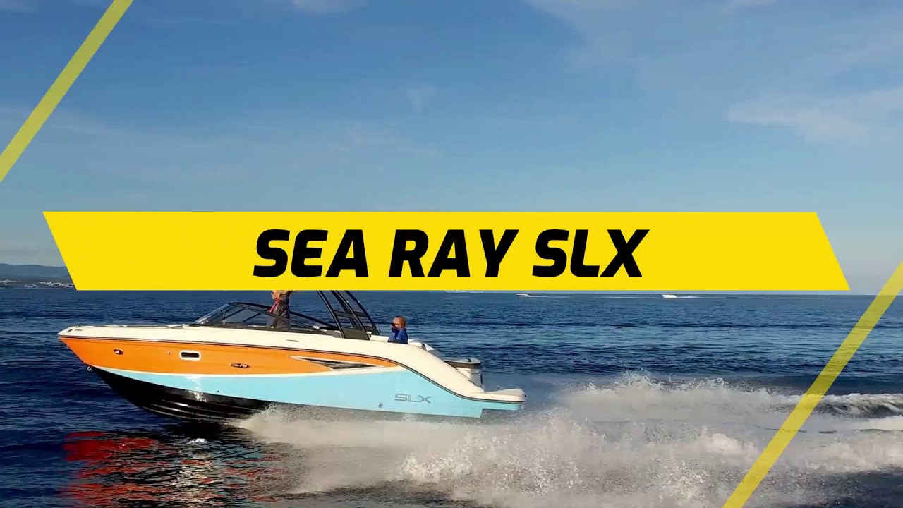 Fast boat Sea Ray SLX 250 + SEABOB | Summer Fun | Adiatic Sea - Croatia
