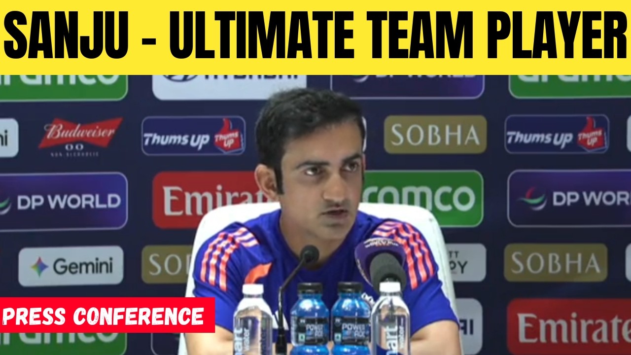 Sanju Samson is a world class player, knew he would bounce back - Gautam Gambhir |Sports Today