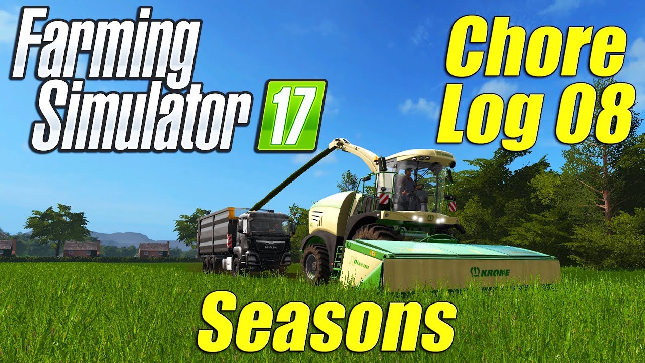 Farming Simulator 17: Chore Log 8 - Seasons on GG Dusty Cove!