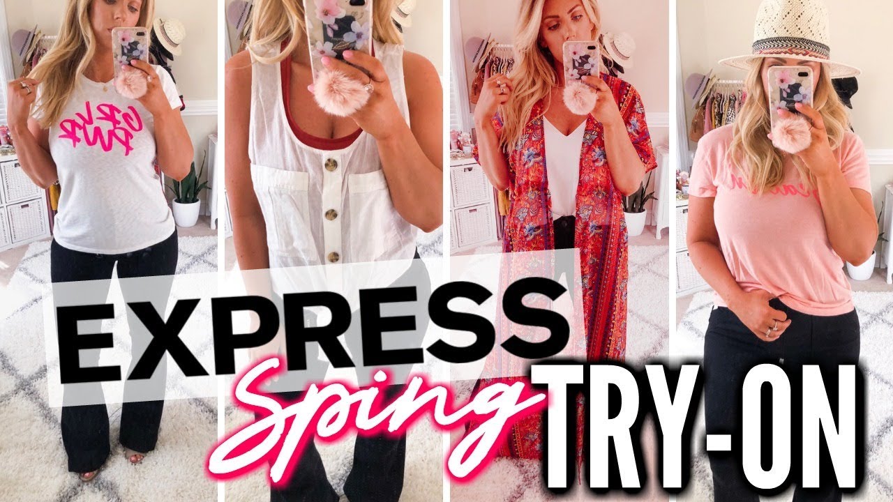 EXPRESS Spring TRY-ON Haul