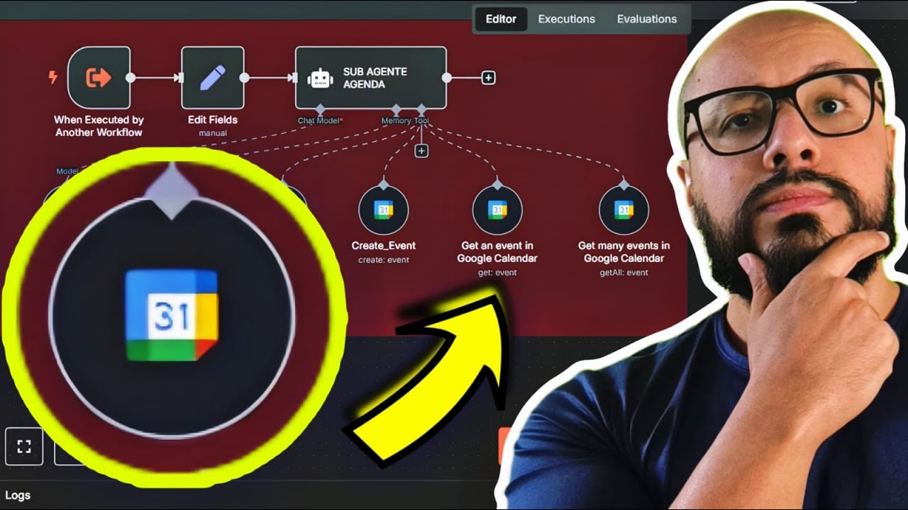 Curso Agente de Agendas n8n Seu Guia Passo a Passo para o Google Calendar