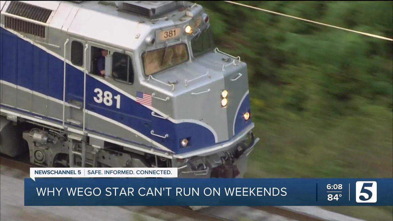 Nashville residents want more from WeGo Star train with limited schedule