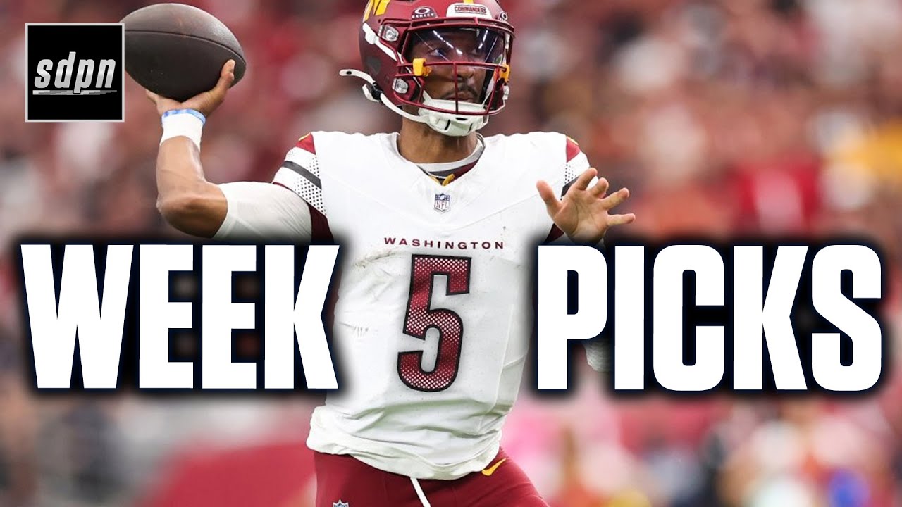NFL Week 5 Picks, Best Bets & Against The Spread Selections | Drew & Stew