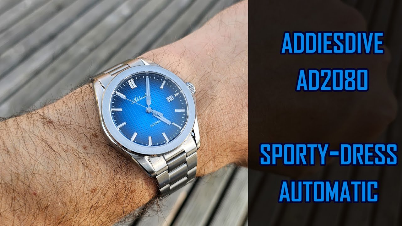 Astonishing Blue – Обзор автоматических часов Addiesdive AD2080 #addiesdive #gedmislaguna #watchr...