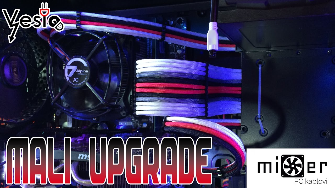 Kako ulepsati kuciste racunara ( Mixer PC kablovi )