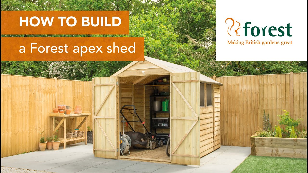 How to build a Forest apex shed