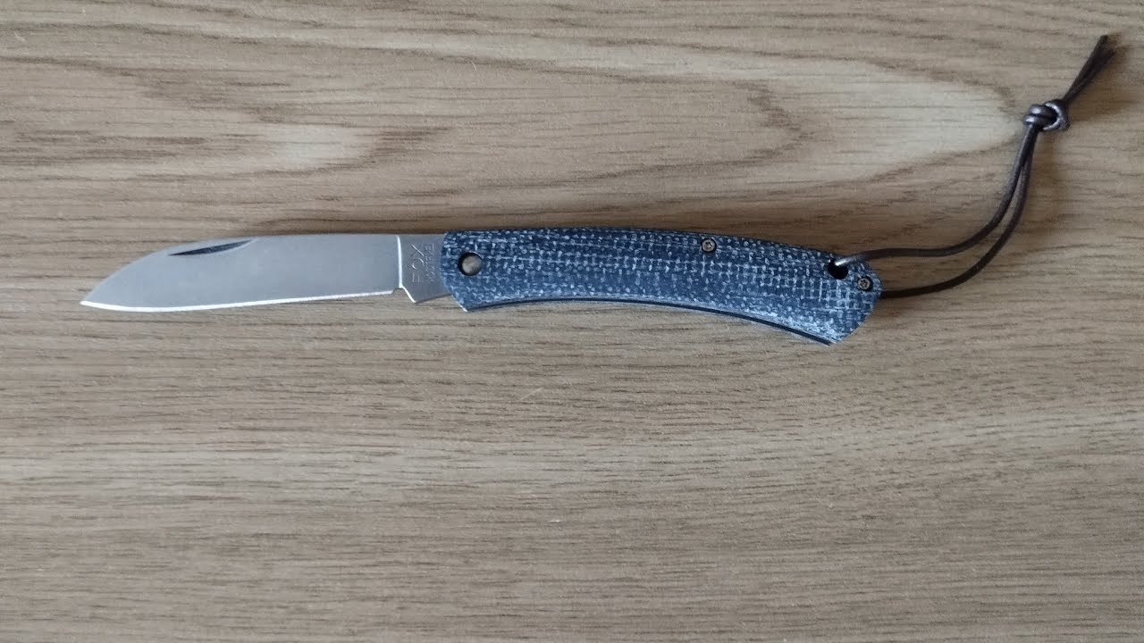 Fox Nauta FX-230 Mi - budget but quality modern slipjoint knife made in Maniago Italy