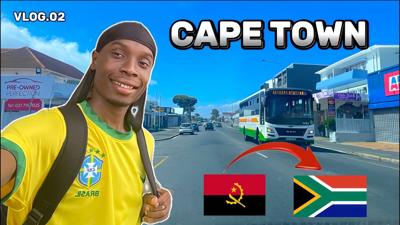 Minha primeira VIAJEM internacional de Angola para África do Sul de Ônibus VLOG.2