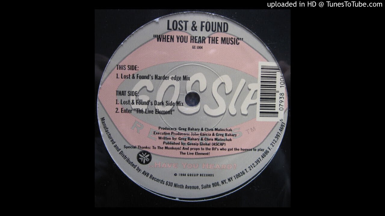 Lost & Found - When You Hear The Music (Enter The Live Element)