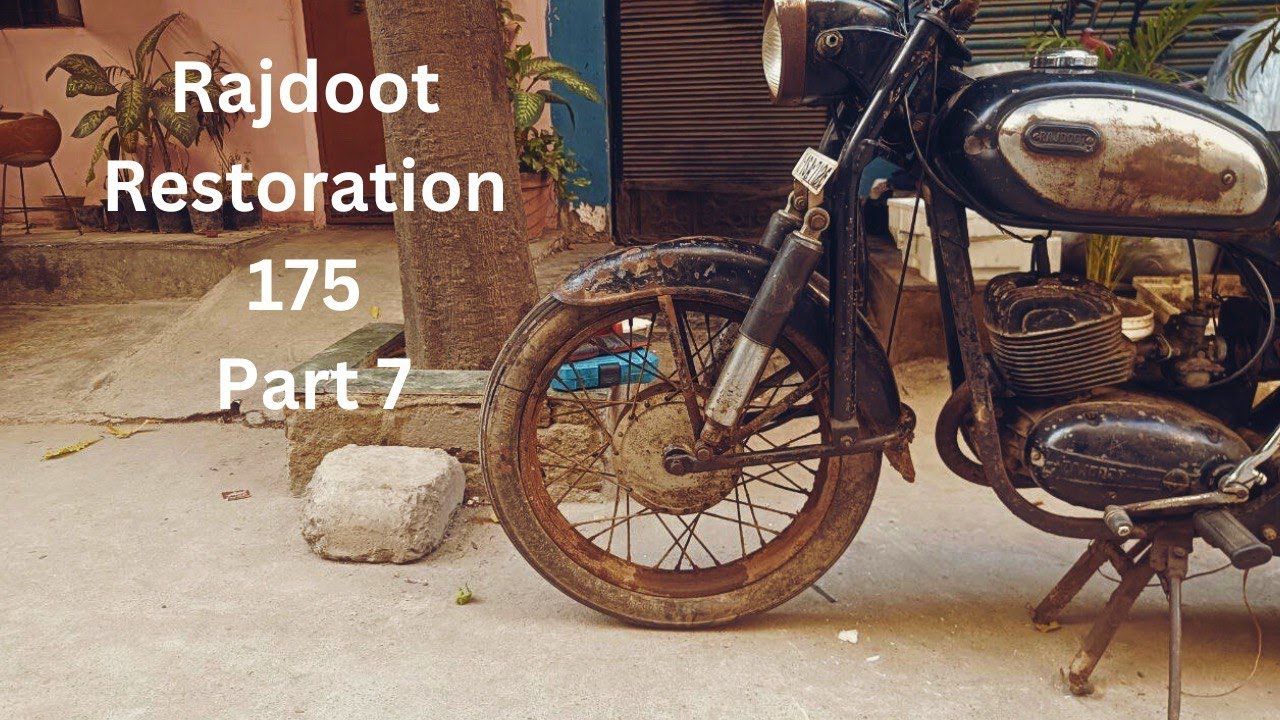 clutch service of Rajdoot 175 ,restoration part-7 #restorationproject #jawayezdi #rajdoot175 #rx100