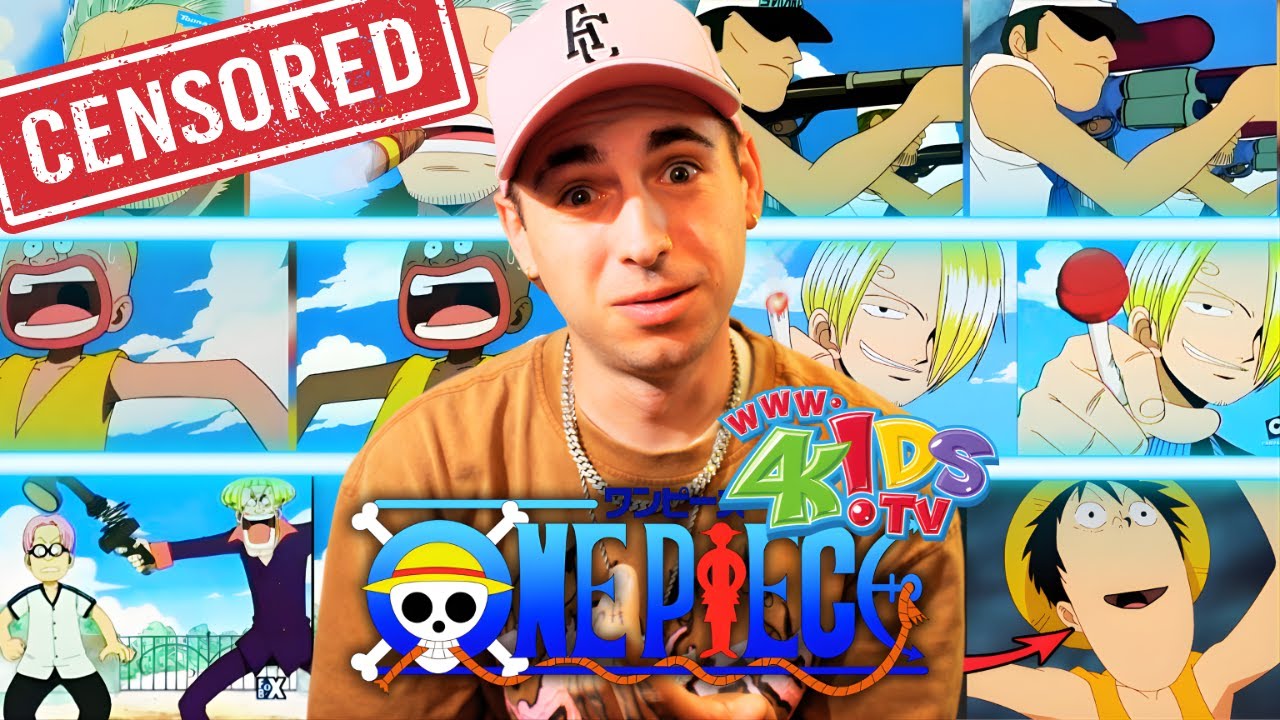 ТОП-4 моментов цензуры One Piece среди детей - РЕАКЦИЯ