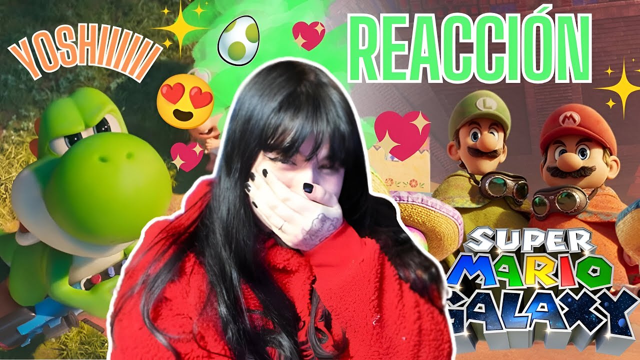 😍 MI REACCIÓN al nuevo TRÁILER de SUPER MARIO GALAXY: LA PELÍCULA | YOSHI, TE AMO 😍