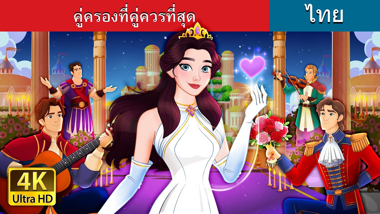 คู่ครองที่คู่ควรที่สุด | The Best Suitor in Thai | @ThaiFairyTales
