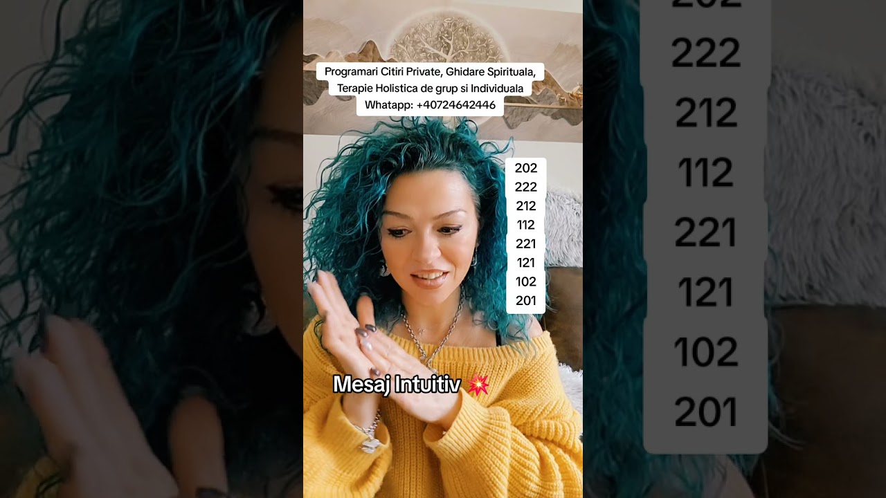 Mesaj Intuitiv 💥