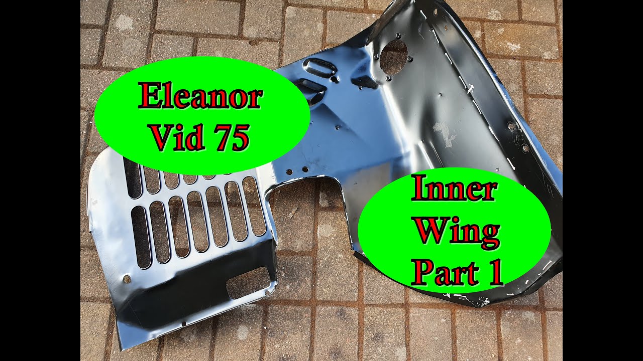 Classic Mini Restoration: Eleanor Video 75, Fitting The Inner Wing Part 1