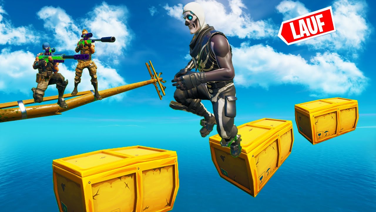 *LACHFLASH* SNIPER vs RUNNER in FORTNITE @kidmave @odumanpique @AANDRE