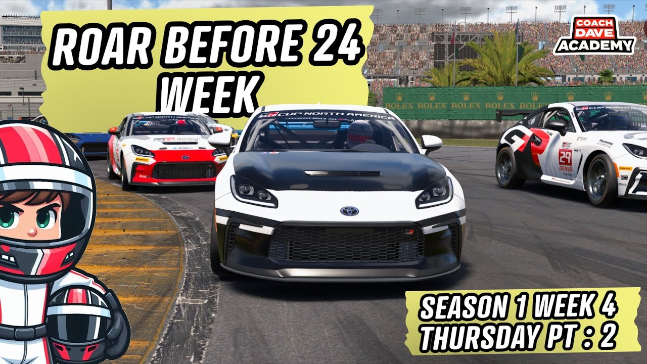 🔴 LIVE - Can I Survive Daytona? LMP2, GT3 & MX-5 Chaos! - Thursday Part: 2