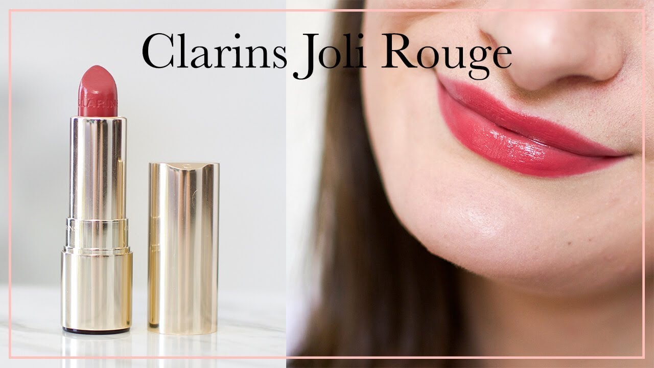Clarins Joli Rouge Litchi Wear Test | Lipstick A Day