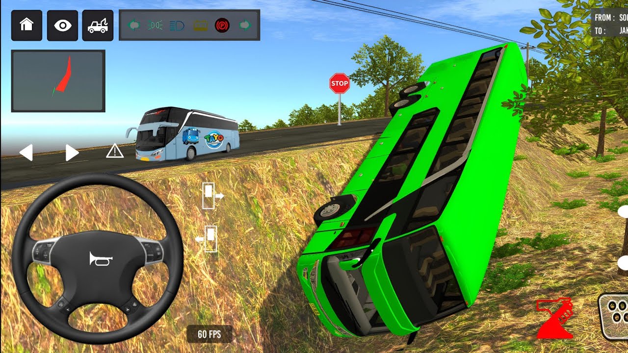 😲🥹Coach Bus Simulator India Off Road Driving🚌🌲Bus Game Simulator 2025 Gameplay Video #bus #game #34