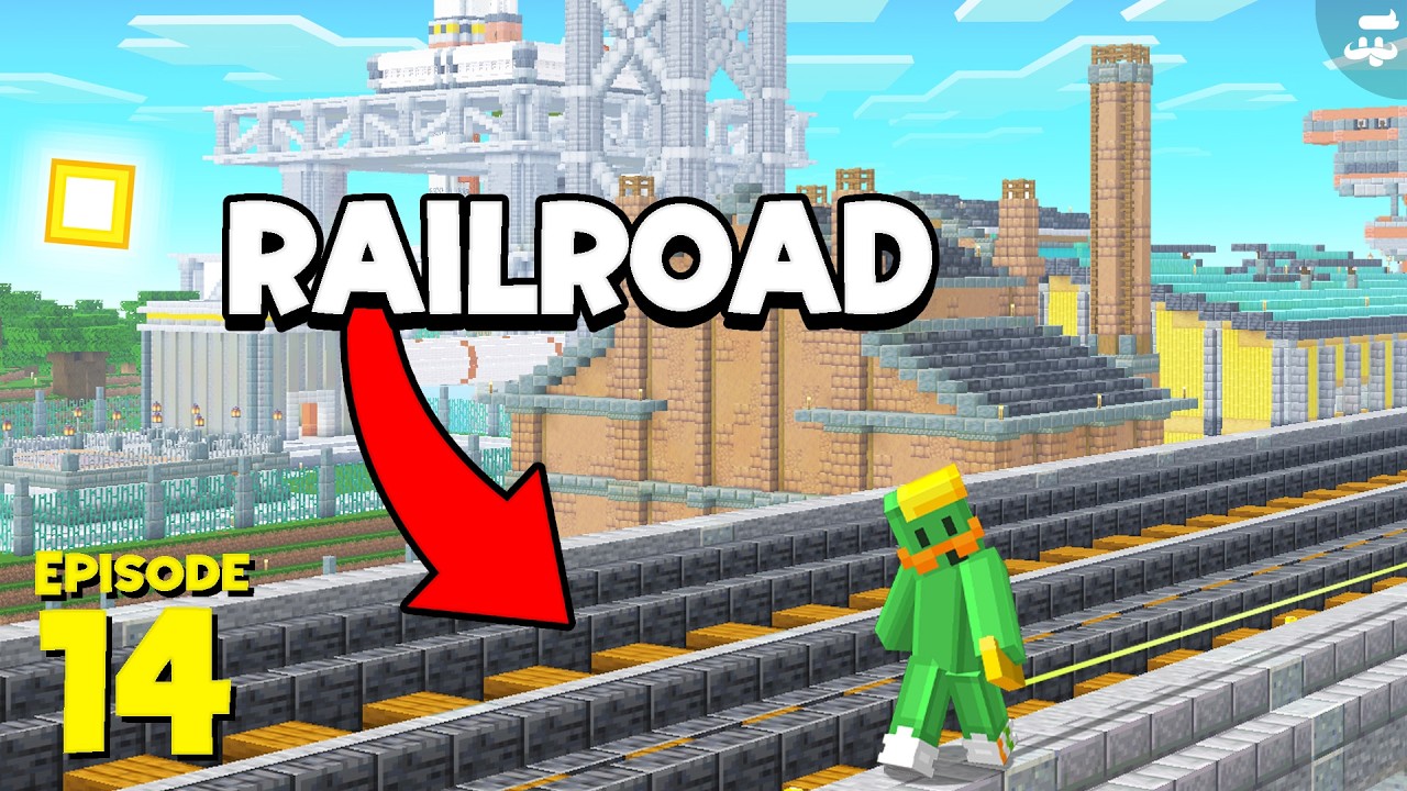 Starting a MASSIVE Railroad Project - Mindcrack: Episode 14