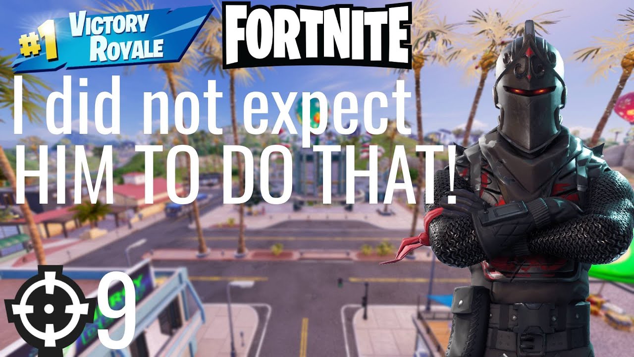 Playing Fortnite Solo I did not expect HIM TO DO THAT!