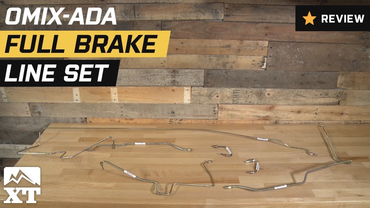 Jeep Wrangler Omix-ADA Full Brake Line Set (1987-1995 YJ) Review