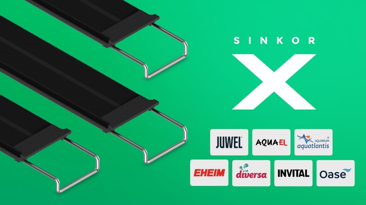 Sinkor X - odolné osvětlení pro akvarijní kryty