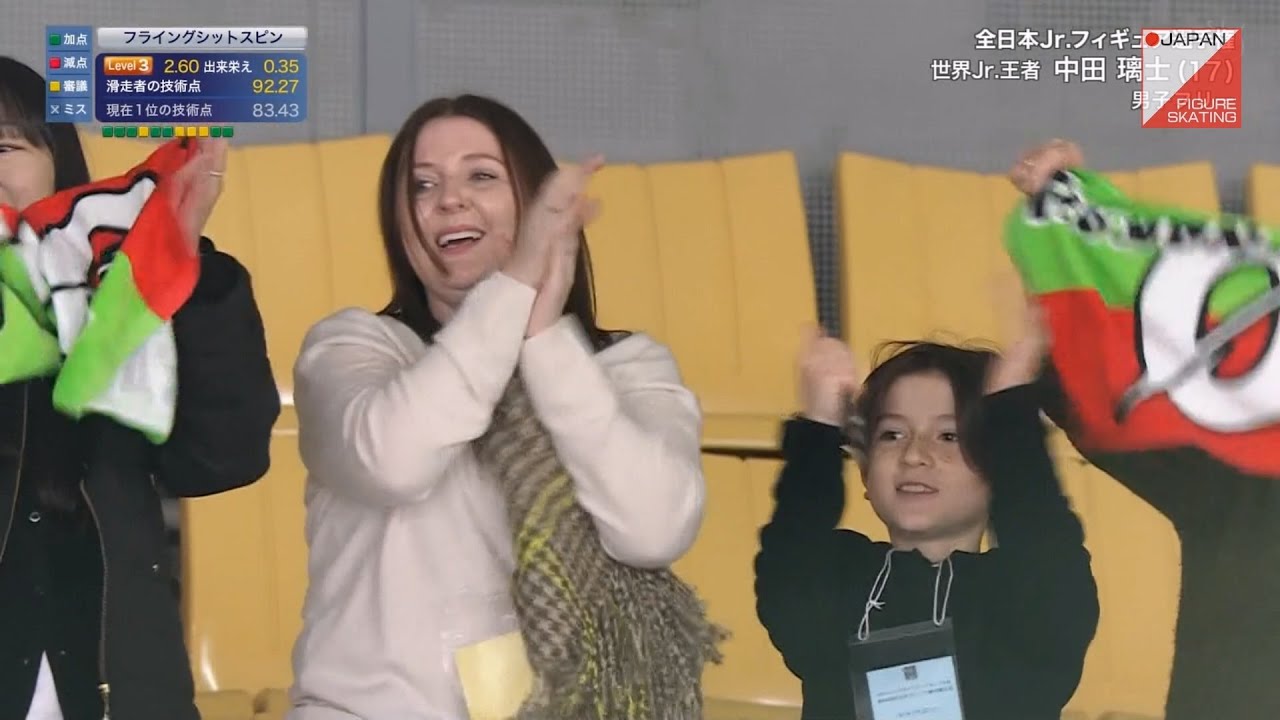 [1080p60] 中田璃士 Rio NAKATA - 2025 Japanese Junior Nationals FS