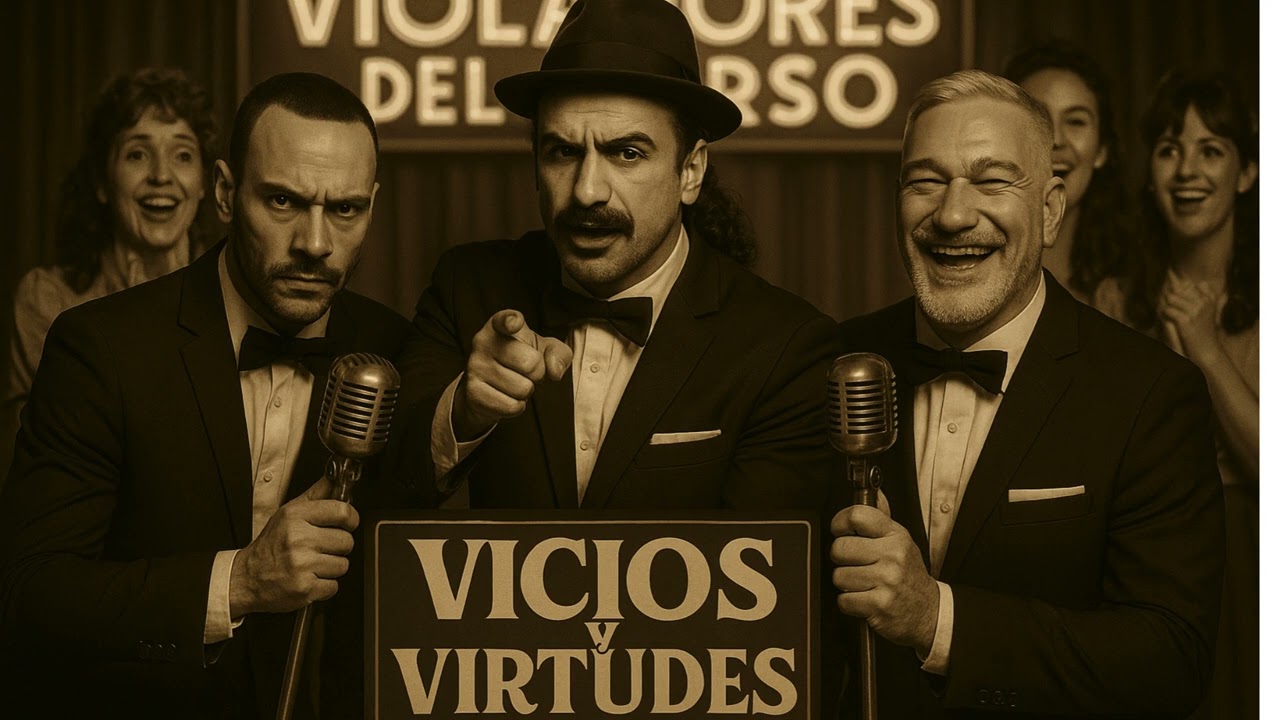 VIOLADORES DEL VERSO - Vicios y virtudes (versión Cover AI de Motown Soul de 1950)        #soulhopai
