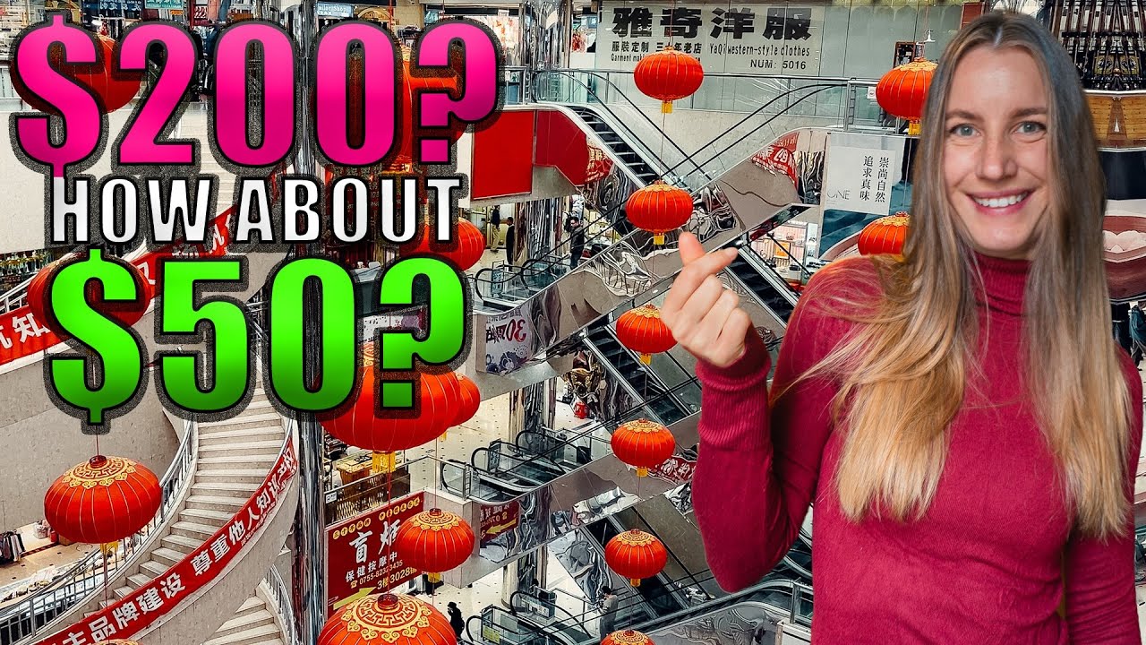 Bargaining in Shenzhen China 🇨🇳 Five levels of fake brands in Luohu Commercial City