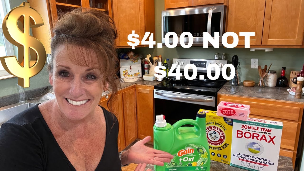NEVER Buy Laundry Soap Again Make It For Pennies