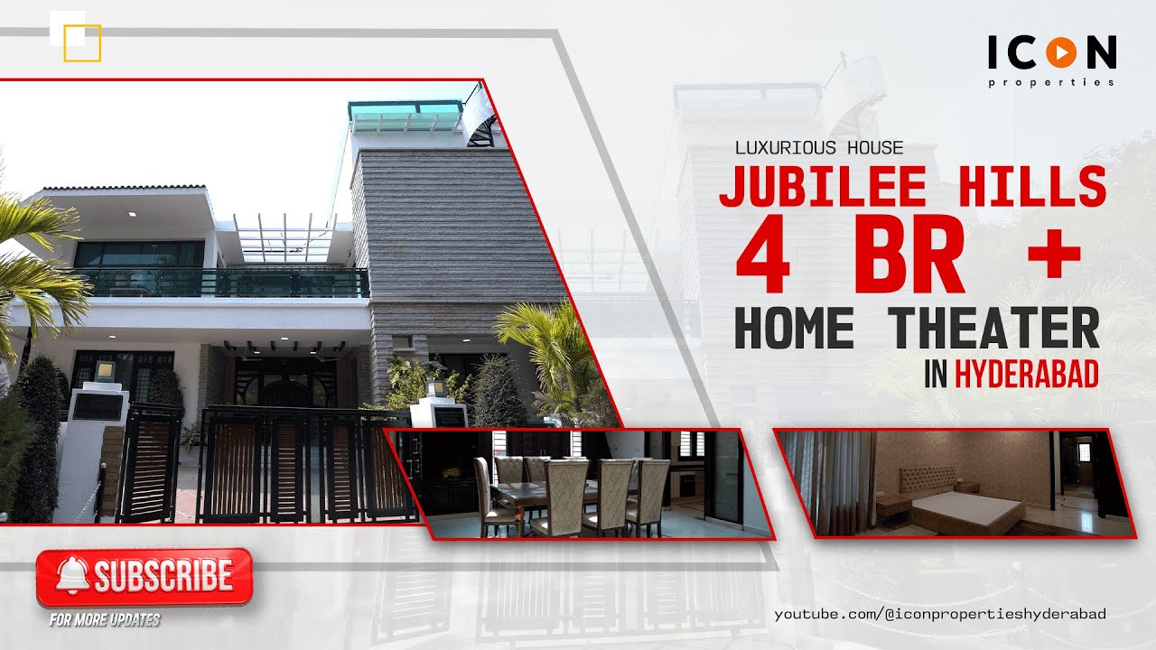 𝐒𝐎𝐋𝐃 𝐎𝐔𝐓: Luxurious 4 BHK Villa in Jubilee Hills, Hyderabad | Resale Property Tour