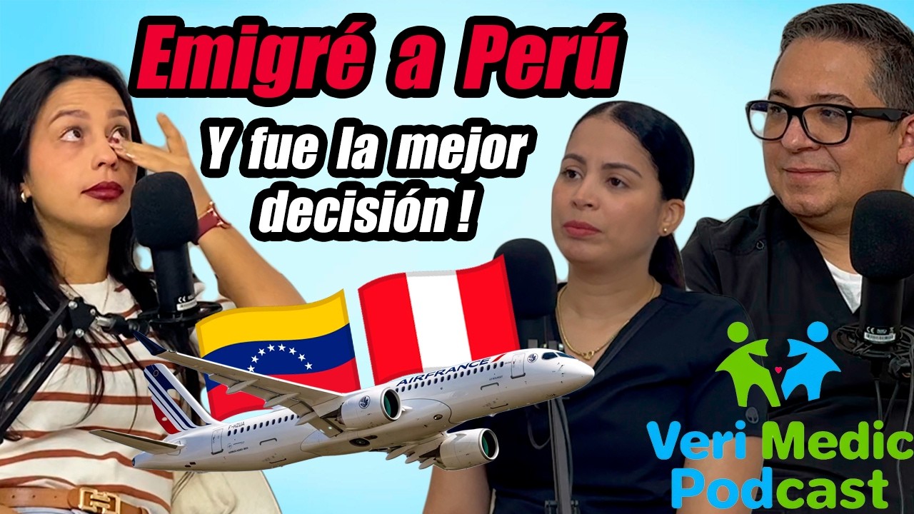 Lo Difícil de Emigrar a Perú y Cuidar tu Salud!  kelly Rodríguez en Verimedic Podcast - Ep.3