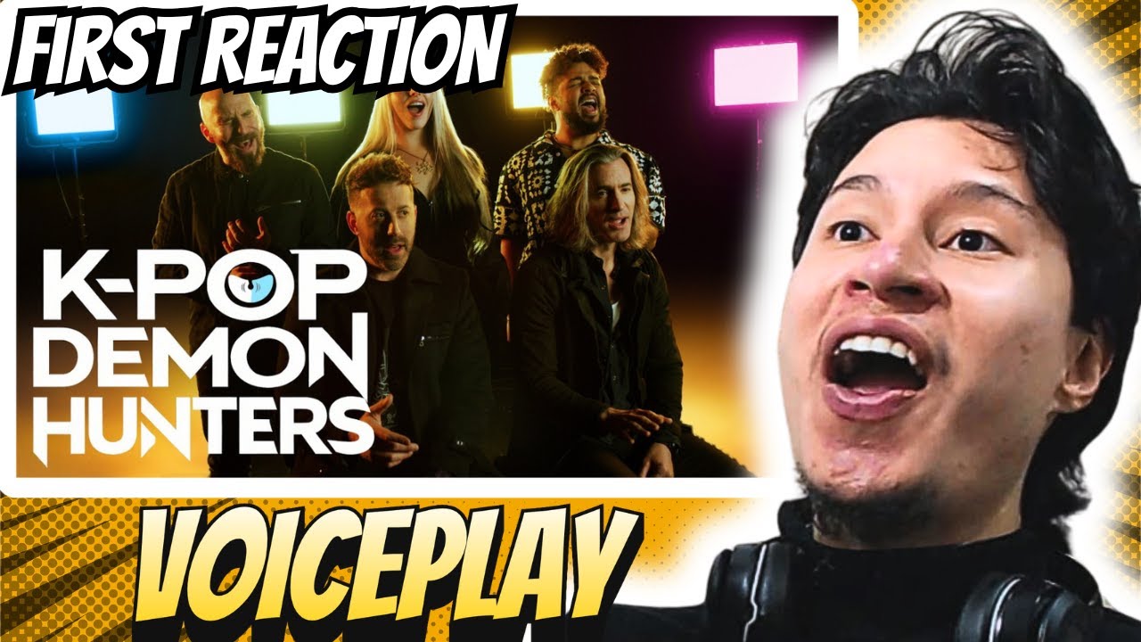 Это было ПОТРЯСАЮЩЕ! | VoicePlay - K-Pop Demon Hunters MEDLEY ft. Grace Kinstler | РЕАКЦИЯ