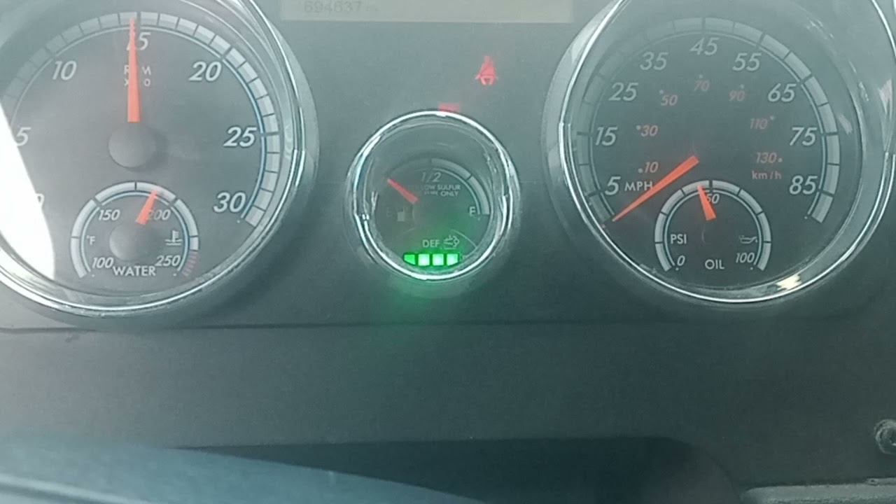 is this normal oil pressure for a 2015 freightliner cascadia evo DD15 motor?