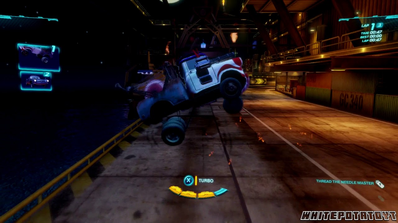 Cars 2: The Video Game | Mater Kabuki - Pipeline Sprint! | WhitePotatoYT!