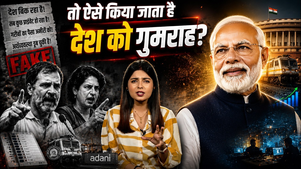 Did PM Modi Sell India? Ports, Railways, Economy & EVM Truth Revealed I PM MODI  I CONGRESS