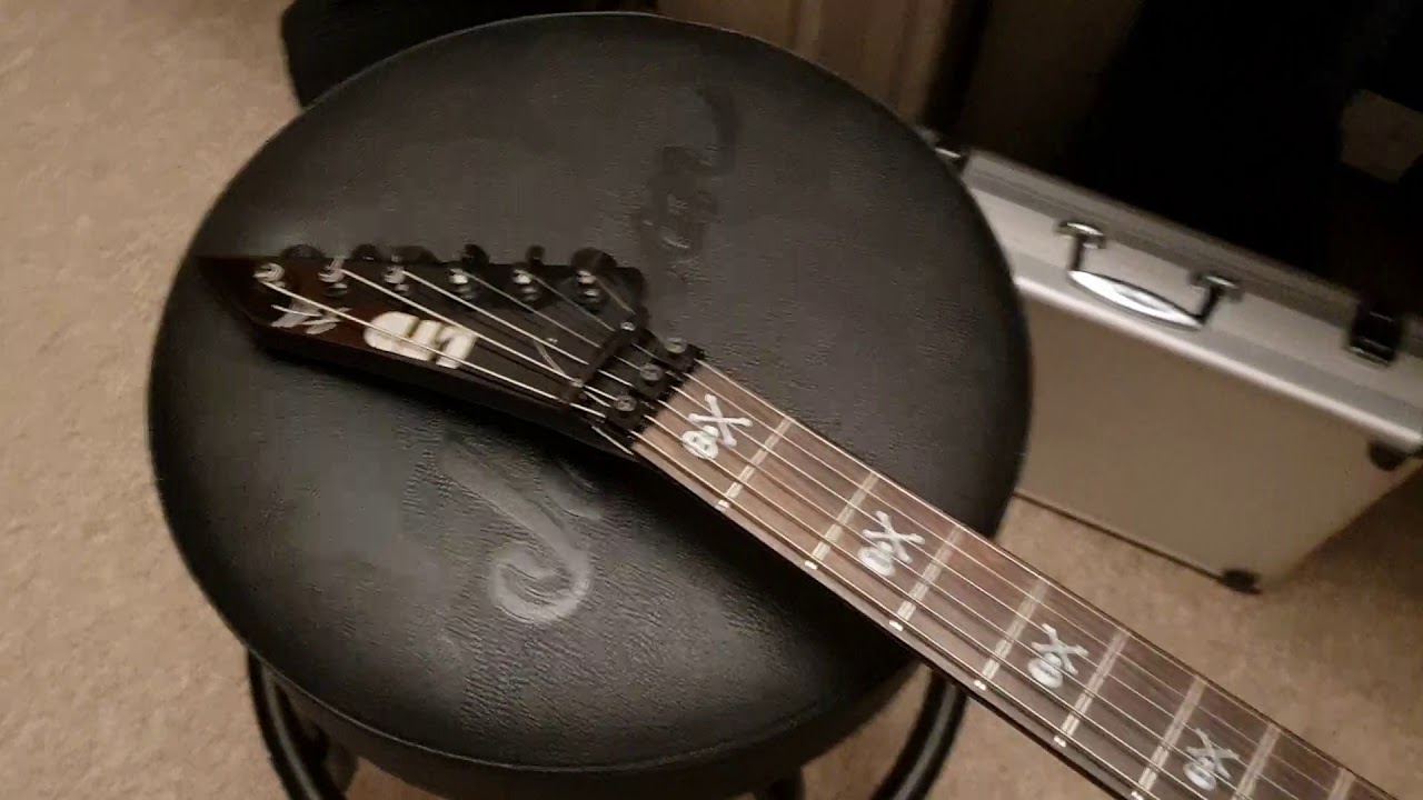 Видеообзор гитары ESP LTD Kirk Hammett KH-602 Metallica Floyd Rose EMG 81 Signature