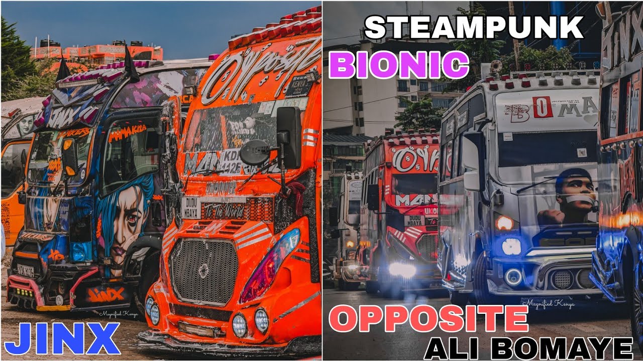 ALI BOMAYE/OPPOSITE/JINX/BIONIC/STEAMPUNK THIKA ROAD