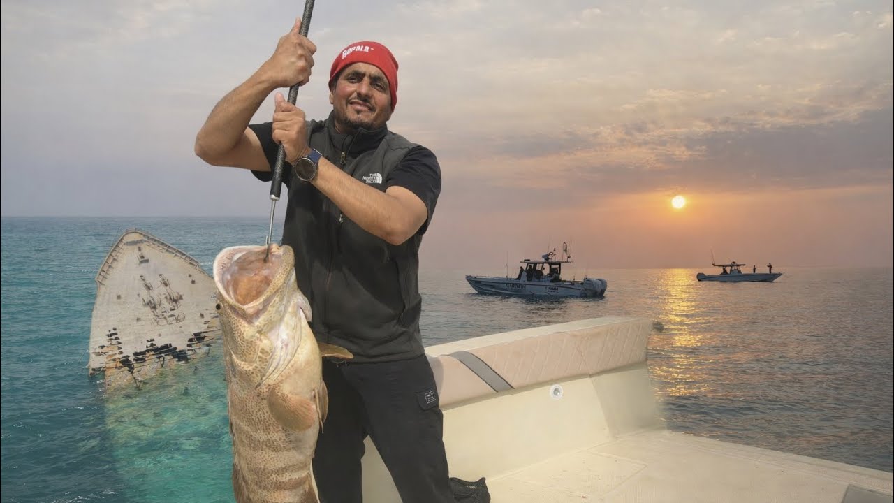 مشاركتي بمسابقة  الظفرة الامارات وقلبناها  صيد هوامير 