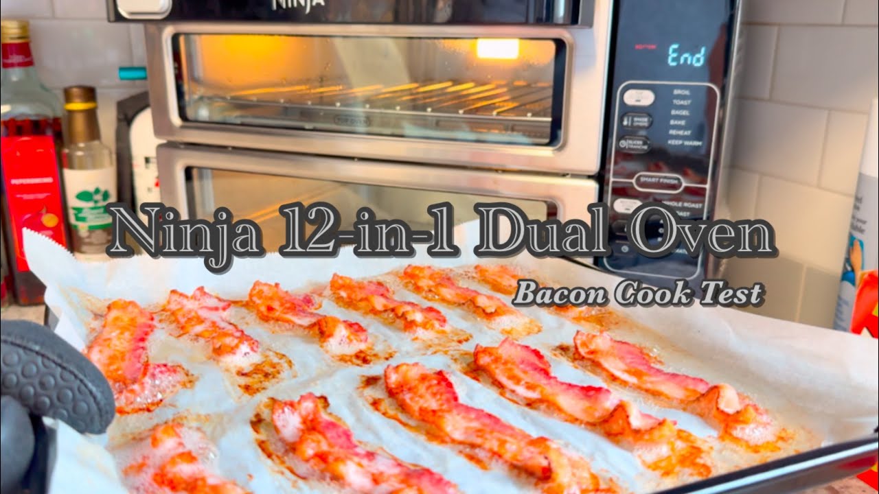 Ninja 12-in-1 Dual Oven Bacon Cook Test