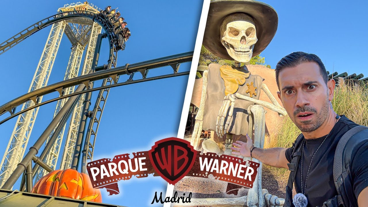 👻 Todo listo en PARQUE WARNER para el HALLOWEEN 2025!!!