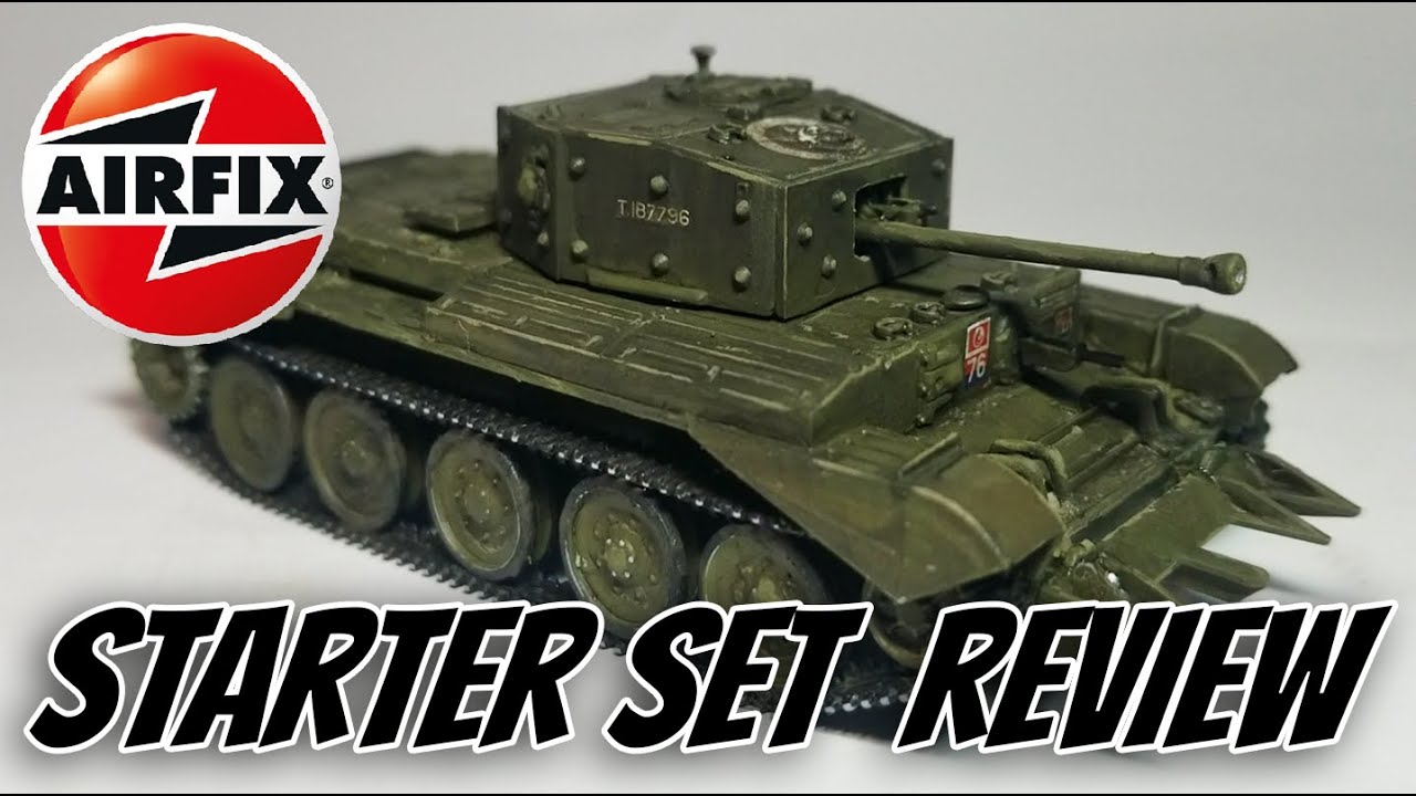 Airfix 1:76 Cromwell MK IV starter set build review