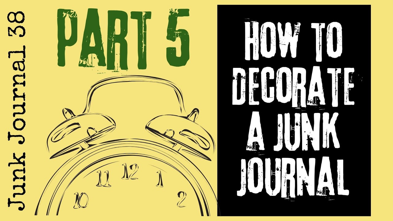 How to EMBELLISH a Junk Journal pt5 #junkjournal #junkjournalideas 