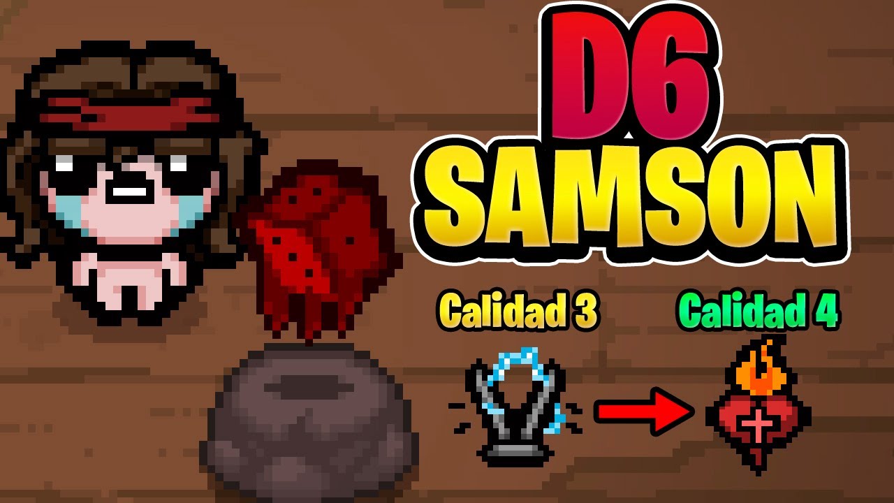 Este D6 SUMA +1 a la Calidad de los Items [The Binding of Isaac]