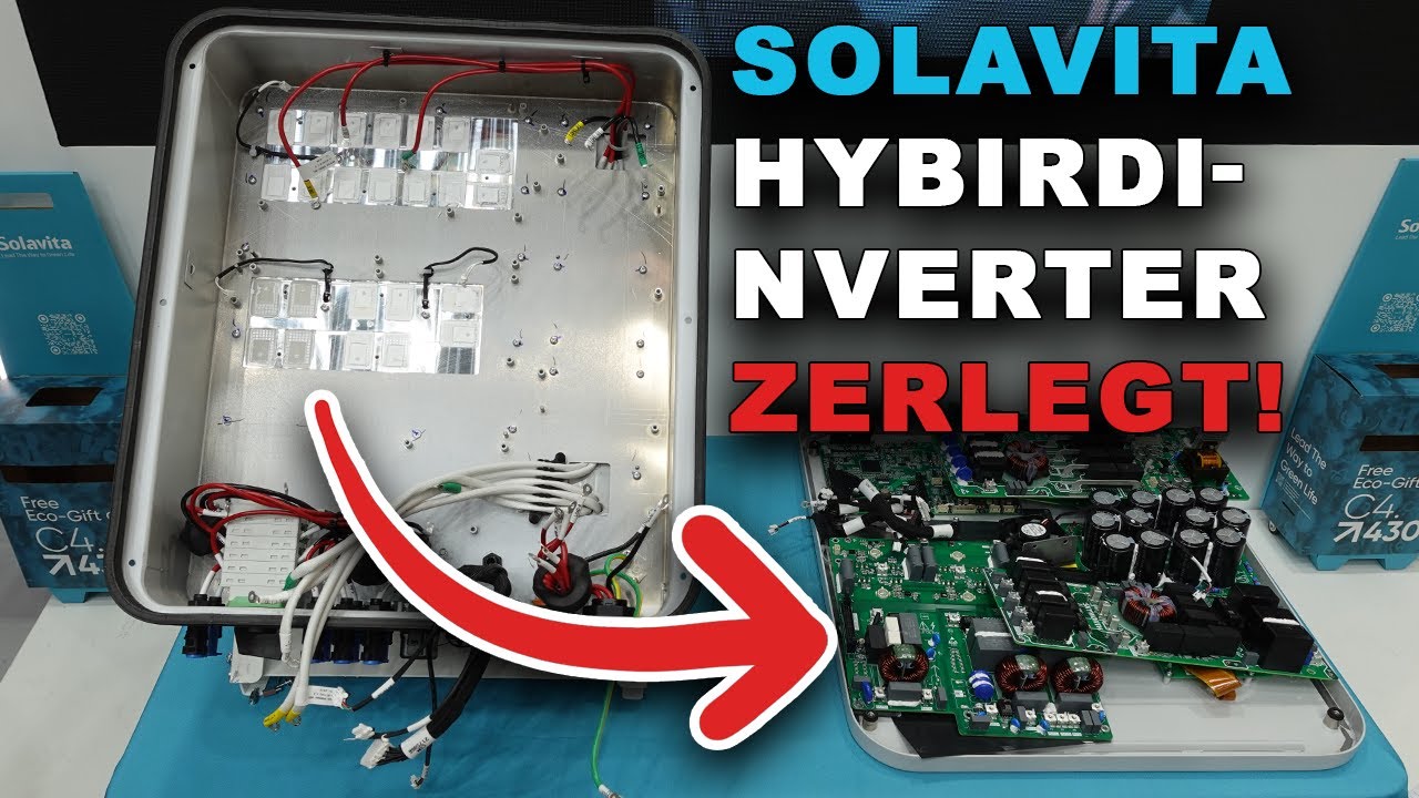 Auseinandergenommen - Solavita 5-15kW HybirdInverter Teardown