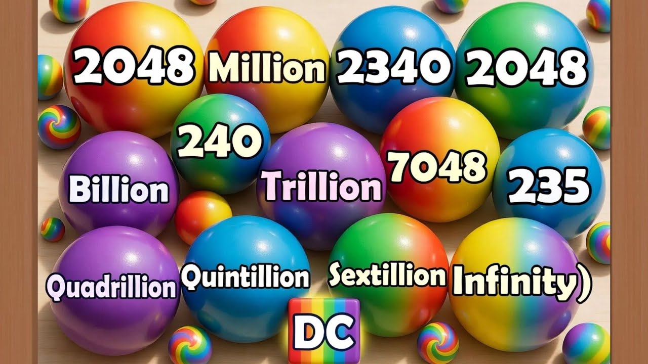 Blob Merge 3d INFINITY (jelly 2048, 4096, 3333,5555, 9999)🆚 Freaky Stan 2048 ASMR Gameplay part 68
