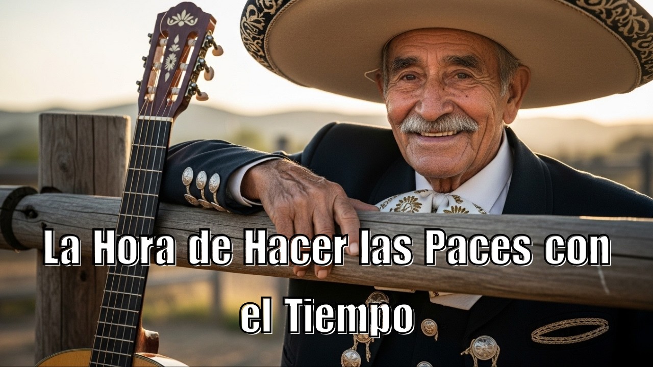 🎵La Hora de Hacer las Paces con el Tiempo - Una canción para llorar - Inspiración Ranchera