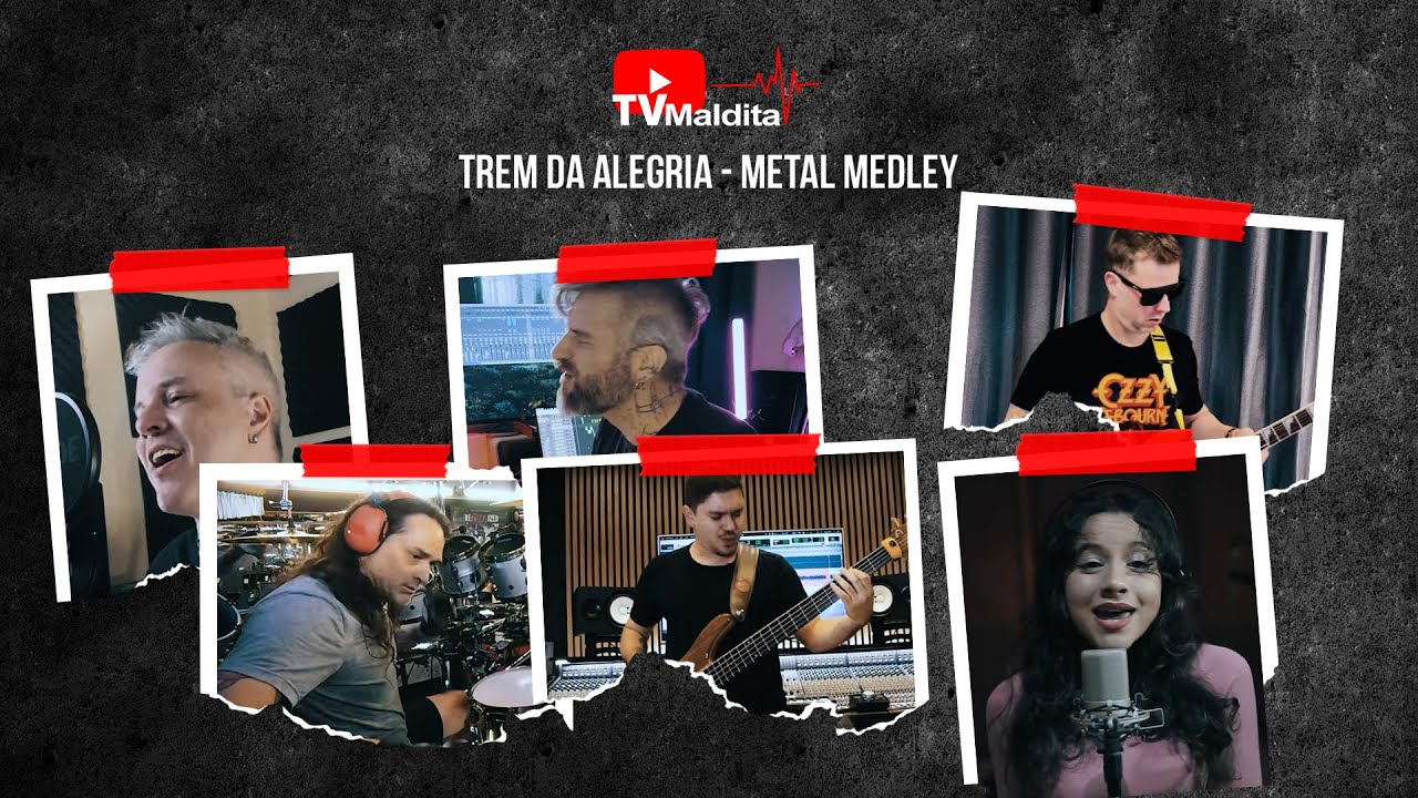 TVMaldita Presents: Nassyn, Priester, Carelli, Mafra, Wortmann, and Maximo playing Trem da Alegria